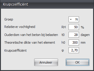 Kruipcoëfficiënt